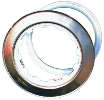 Abdichtgarnitur mit Klemmelement Edelstahl d 220x155mm  HL84.0